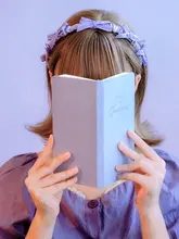 手作りの小さなリボン付きフリルヘアバンド【ピンク・抹茶・淡いブルー・おしゃれなデザイン】