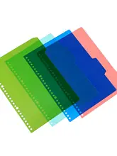 B5サイズの分冊用ページシート【A5対応・活用便利・分類カード】
