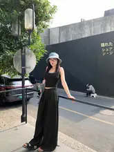 sieyiu 背中が開いたレイヤードタンクトップ【アメリカンスタイル・レトロ・フィット感良好】