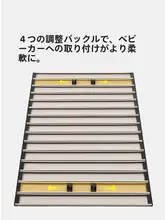 軽量折りたたみキャンプカート【テーブル付き・持ち運び便利】
