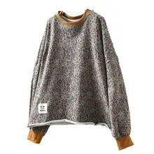 レディース 春用 クルーネック半袖Tシャツ【独特なデザイン・小柄向け・長袖】