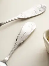 スープスプーン キッズ 男の子 女の子 ステンレス 食品用 マット加工 大ぶり ヴィンテージ おしゃれ 「onlycook」