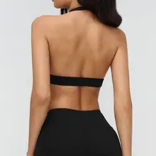 スポーツブラ【Vネック・バックデザイン・快適なフィット感・ヨガ用】