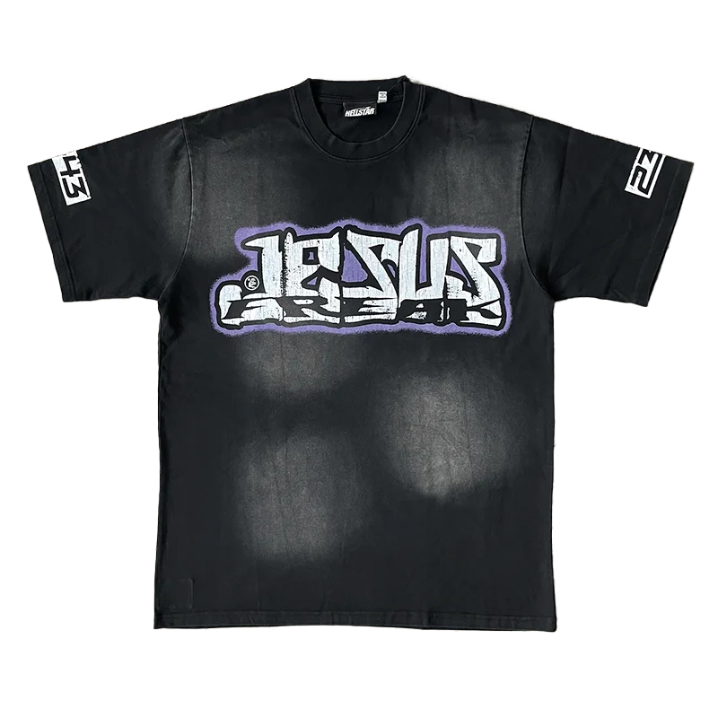 ハロウィンデザイン綿100%ウォッシュTシャツ【短袖】