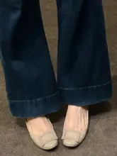 羊皮製内增高パンプス【粗めヒール・フレンチスタイル・ラウンドトゥ・浅め口】