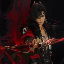 花城コスプレ衣装【赤い傘・ウィッグ・弓形刀・アイマスク・アクセサリー】（セットアップ対応）
