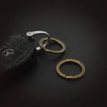 純銅製 ダブルサイド彫刻キーホルダー【クリエイティブデザイン・手作り・車用アクセサリー】