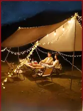 SingleLady アウトドアキャンプ用充電式LEDテントランプ【雰囲気づくり・長時間のバッテリーライフ・吊るし用】