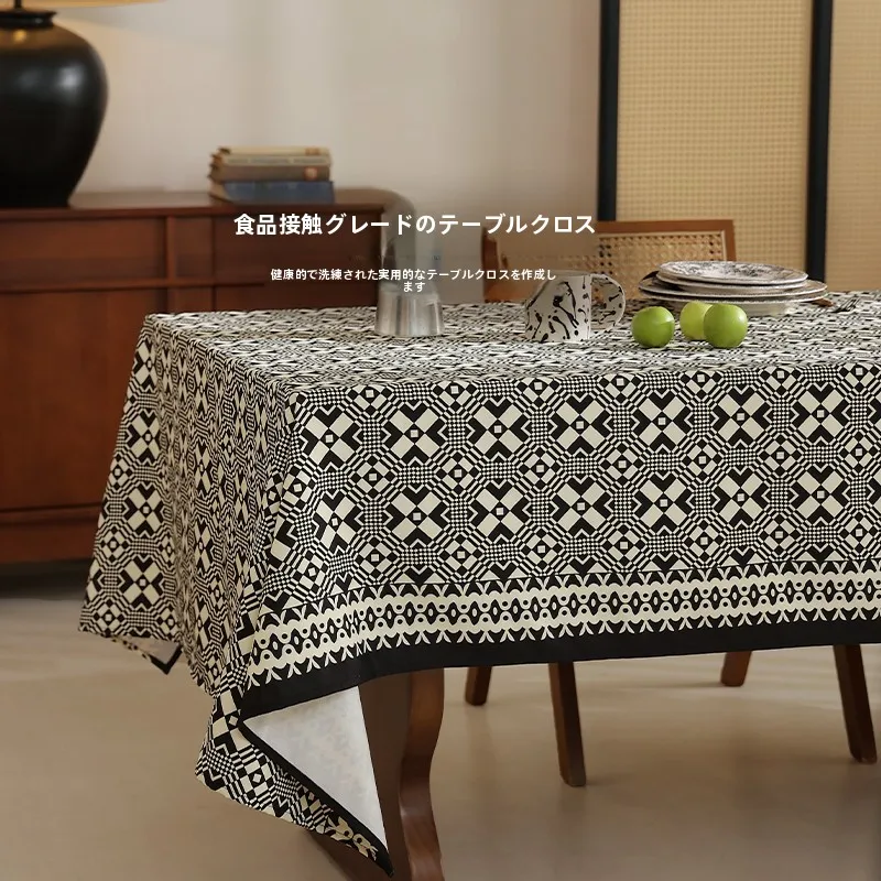 ビニールテーブルクロスは本当に必要？レトロ風の法式テーブルクロスが家庭でどう活躍するのか