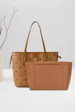 MCM対応トートバッグ用インナーポーチ【ファスナー付き・収納袋・エコバッグ】