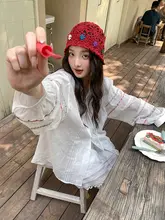 夏用シャツとスカートのコーディネート【小柄向け・おしゃれデザイン】（セットアップ対応）