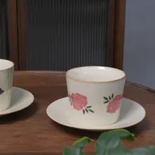 素朴なデザインの白いお皿【芝麻釉】（セットアップ対応）