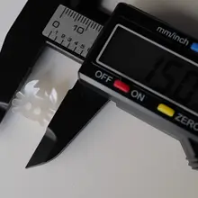 ドイツ製MOPシェルパールホワイトカニ型ボタン【約15mm・極上の柔らかさ】