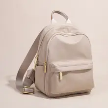 軽量防水バックパック【レディース・オックスフォード布・通勤用・トレンドデザイン】