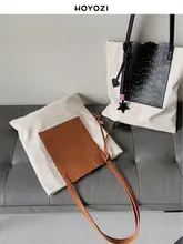 白鹅绒 トートバッグ【キャンバス製・本革透かしデザイン】