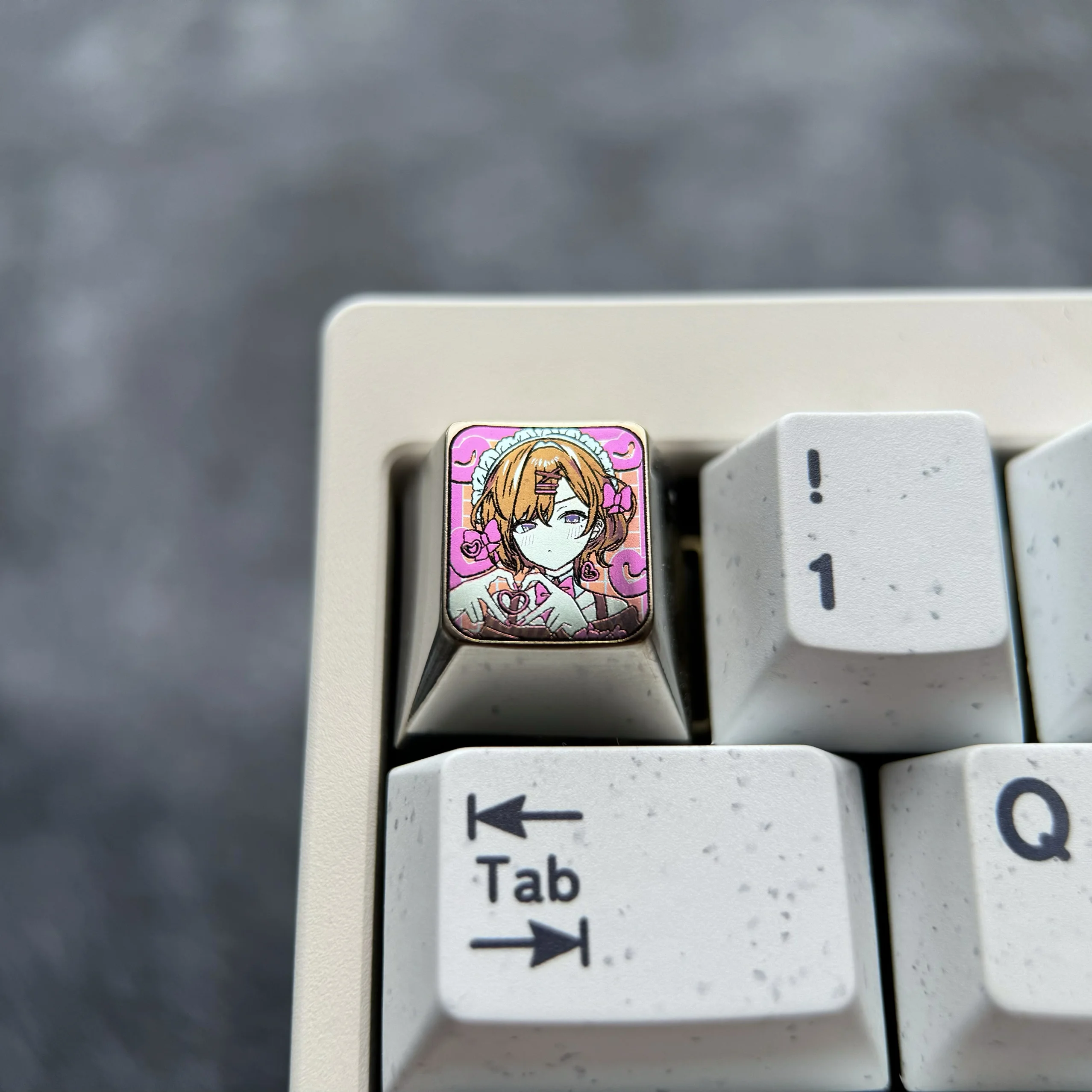 彩色チタン合金個性キートップ【エスケープキー・アニメデザイン】とは？