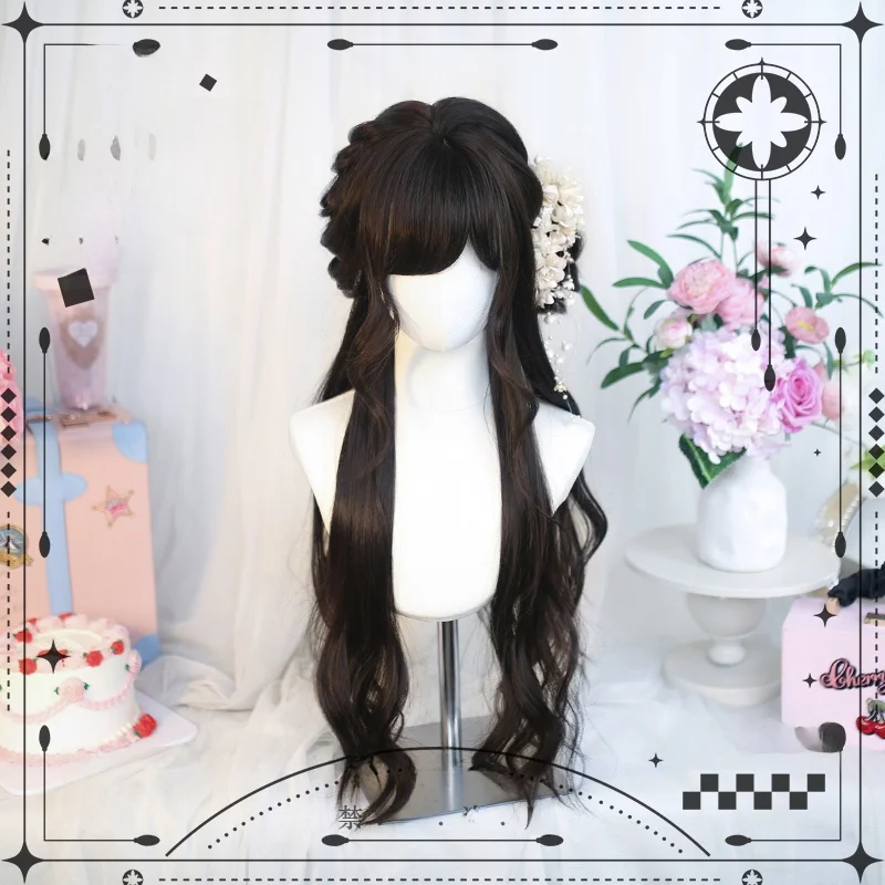 お姫様カットとロングヘア前髪ありのバランスを取るには？二次元風のフルウィッグが解決するリアルな悩み