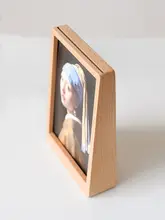 自然素材の桜の木製フォトフレーム【テーブルスタンド・人像用】