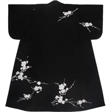 雪景色デザインのレトロ和服【神明少女スタイル・ハロウィン用】
