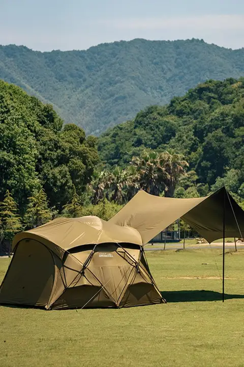 goout springhill テントポール 補修シート 応急継手 半球テント用 交換用パーツ アウトドア キャンプ 修理