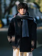極上の柔らかさのユニセックス冬用スカーフ【学生向け・多用途・肩掛け・パシュミナ風】