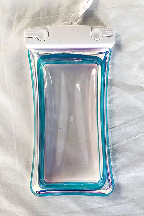 防水スマートフォンケース【透明・タッチ操作対応・浮き素材・水泳用】