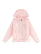 可愛らしいデザインのUPF防晒服【レース・軽量・通気性】