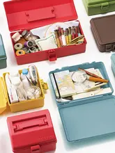 日本天馬製 プラスチック製手提げ収納ボックス【工具箱・画材箱・ジュエリーボックス・小物入れ】