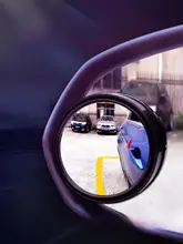 360度広角ハイビジョンリアビューカメラ用小型ミラー【車両盲点確認・後方支援】