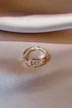 洗練されたデザインの女性用リング【インスパイア・オープンデザイン・ダイヤモンド装飾】