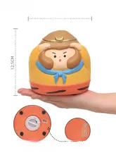 可愛いカートゥーンデザイン！西遊記テーマの子供用貯金箱【クリエイティブ・取り出し可能】
