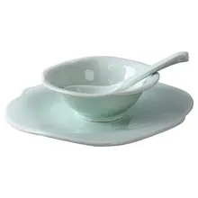 中華スタイル 陶器製レストラン用食器セット【ボウル・プレート・斎菜対応】