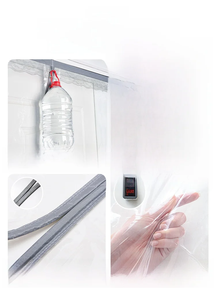 室内窓 後付け で風を遮断：南极人防風プラスチック間仕切りカーテンの実用性と設置ガイド
