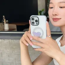 強力マグネット式スマートフォンスタンド【クリエイティブデスクトップ用】