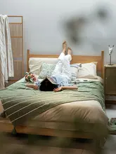 ボヘミアンスタイルの夏用ブランケット【オフィス用・極上の柔らかさ・四季通用】