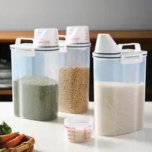 多穀物保存容器【密閉式・キッチン用・米・小米・粉用】