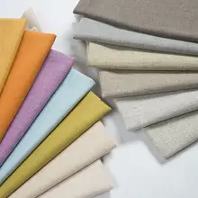 無地厚手リネン混布製テーブルクロス【手作りDIY・防塵仕様・ナチュラルスタイル】