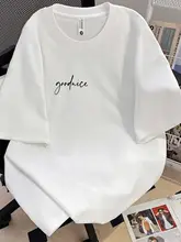 アメリカンスタイルのグラフィックプリントTシャツ【ショートスリーブ・ユニセックス・ルーズフィット】