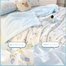 夏用クールケット【洗濯可能・一人用・四季適用・薄手・お子様向け】（セットアップ対応）