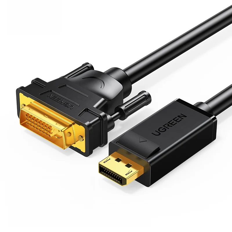 UGREEN DP-DVI変換ケーブル【ディスプレイポート対応・グラフィックボード接続用】