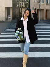 都会的で機能的！後ろスリット入りジャケット【女性用・カジュアル・上質感】