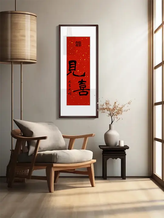 新中式 壁掛け装飾画【リビング・書斎・玄関・ダイニング用・中国風】