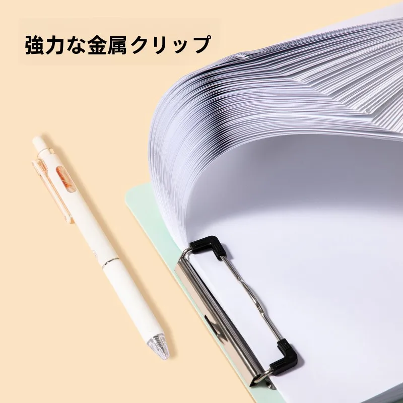 A4サイズ記入板は学生や医療現場で信頼される実用性を備えている