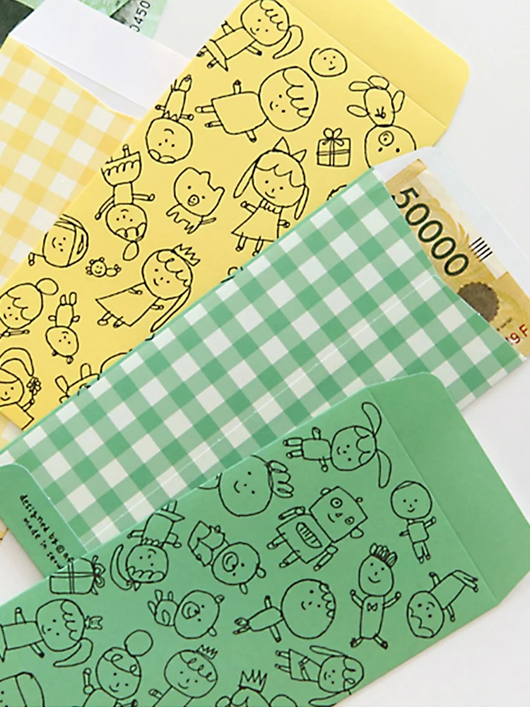 可愛いぬいぐるみデザインの封筒：A3サイズ・A4サイズ・封筒長形4号との違いと使い方