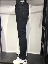 春秋用 メンズストレートデニムパンツ【極上の柔らかさ・スリムフィット】