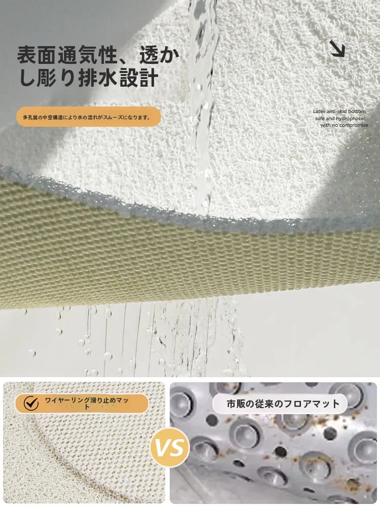 浴室用滑り止めマット：1月に高齢者向けに設置すべき防滑対策の実用性と安全性