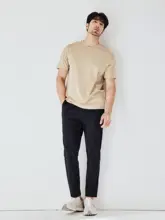 JSSD HOMME 無地 半袖 メンズTシャツ【カジュアル・ラウンドネック・夏用】