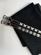 豹柄バタフライチャokerネックレス【女性用・洗練されたデザイン・アートスタイル】