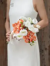 ブーケ 新婦 結  婚 擬似花束 高級感