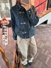 ユニセックス デニムジャケット【ヴィンテージデザイン・水洗い仕上げ】